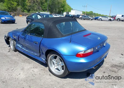 2000 BMW M из США, поврежденный, VIN WBSCK9349YLC93722